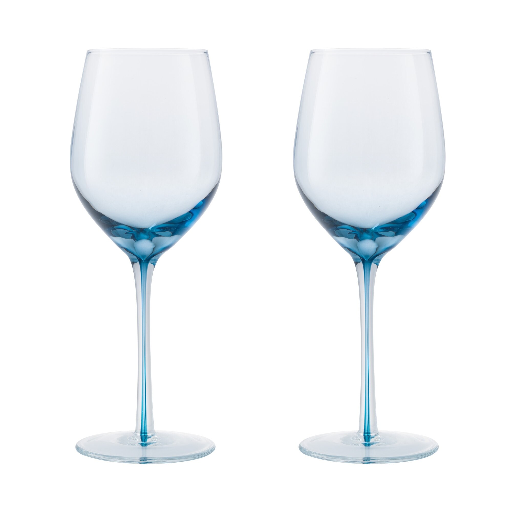 Denby Colours Red Wine Glasses (Blue) Set Of 2